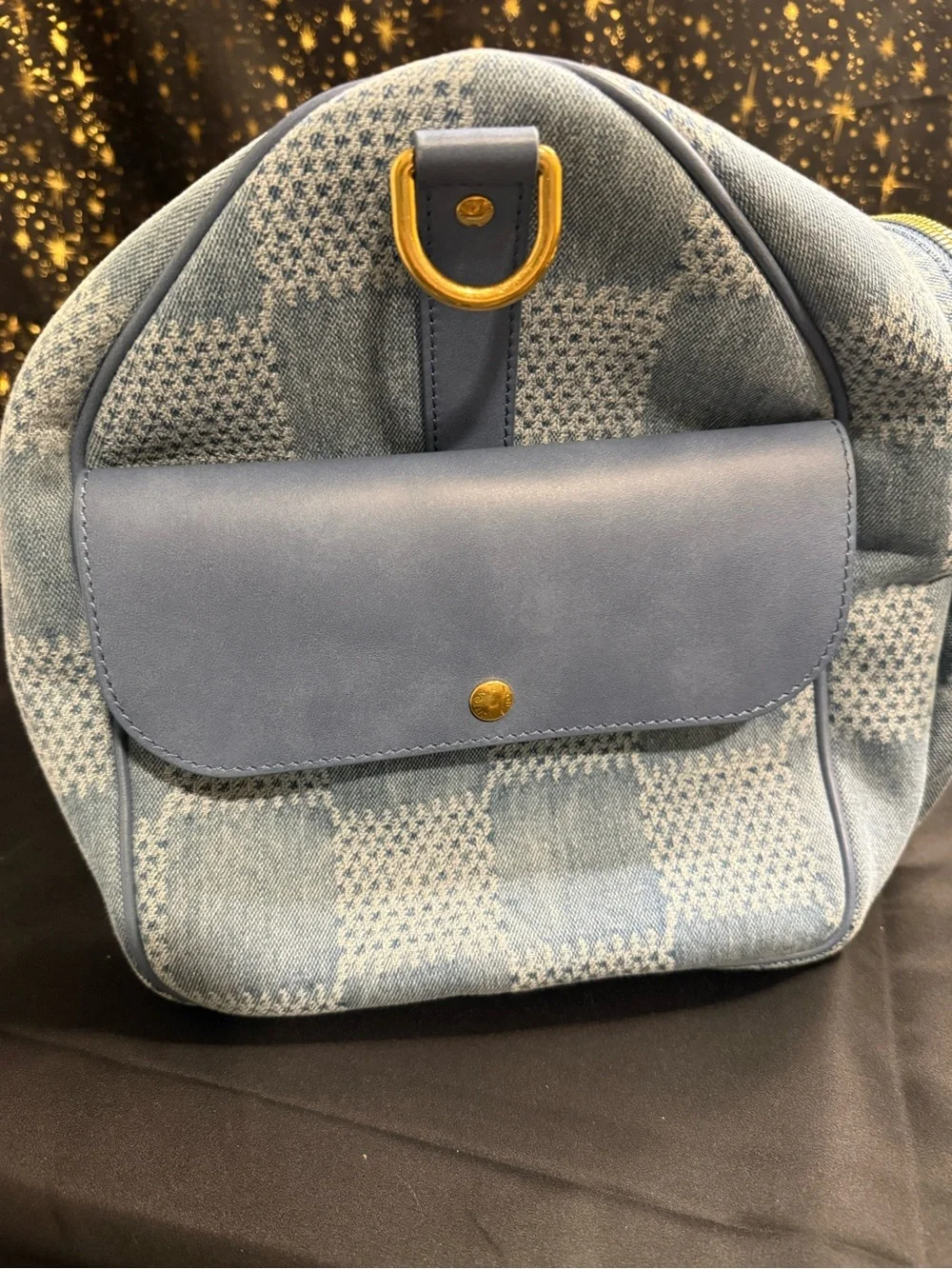 Louis Vuitton Keepall Cargo 50 in Damier Denim